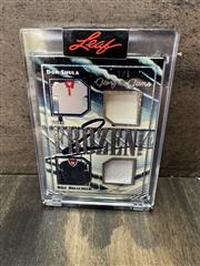 2025 LEAF GLORY DON SHULA BILL BELICHIK DUAL GAME USED PATCHES #2/6 ENCASED